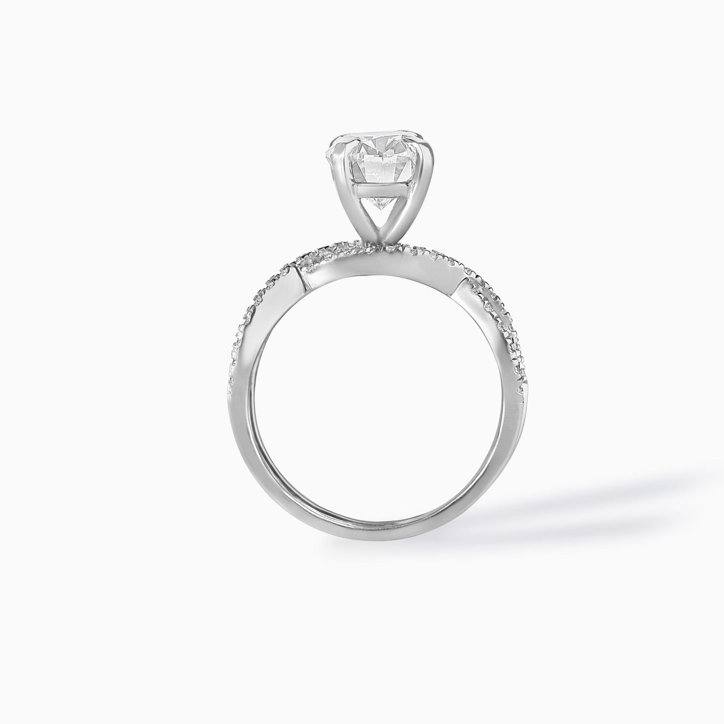 Elegant Oval Cut Diamond Engagement Ring Set with Curved Wedding Band, Silver Bridal Set, Minimalist Promise Ring for Women Gift Idea Set
