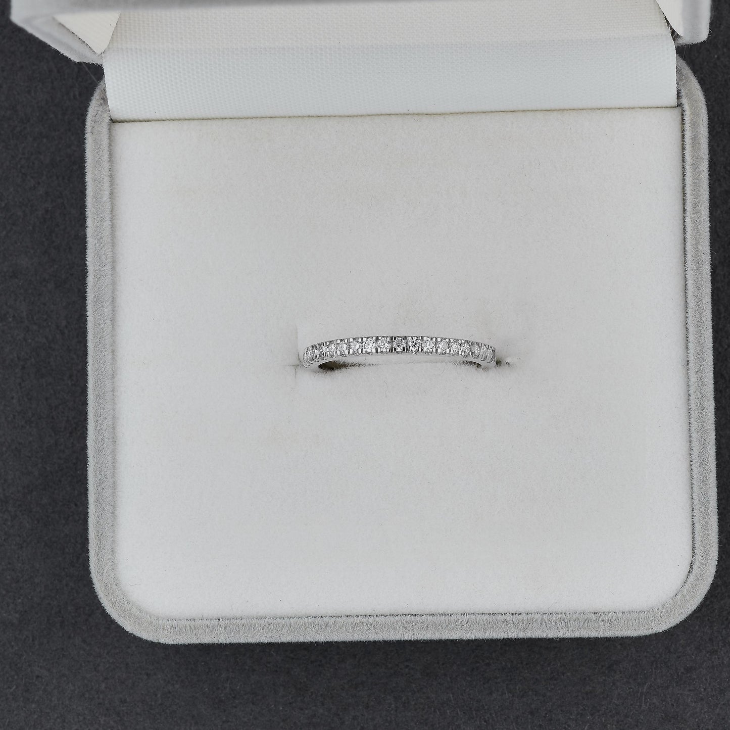 1.25 Carat Pear Moissanite Engagement Ring Set, Hidden Halo Pave Bridal Set, Silver Wedding Ring, Dainty Stacking Promise Ring for Her