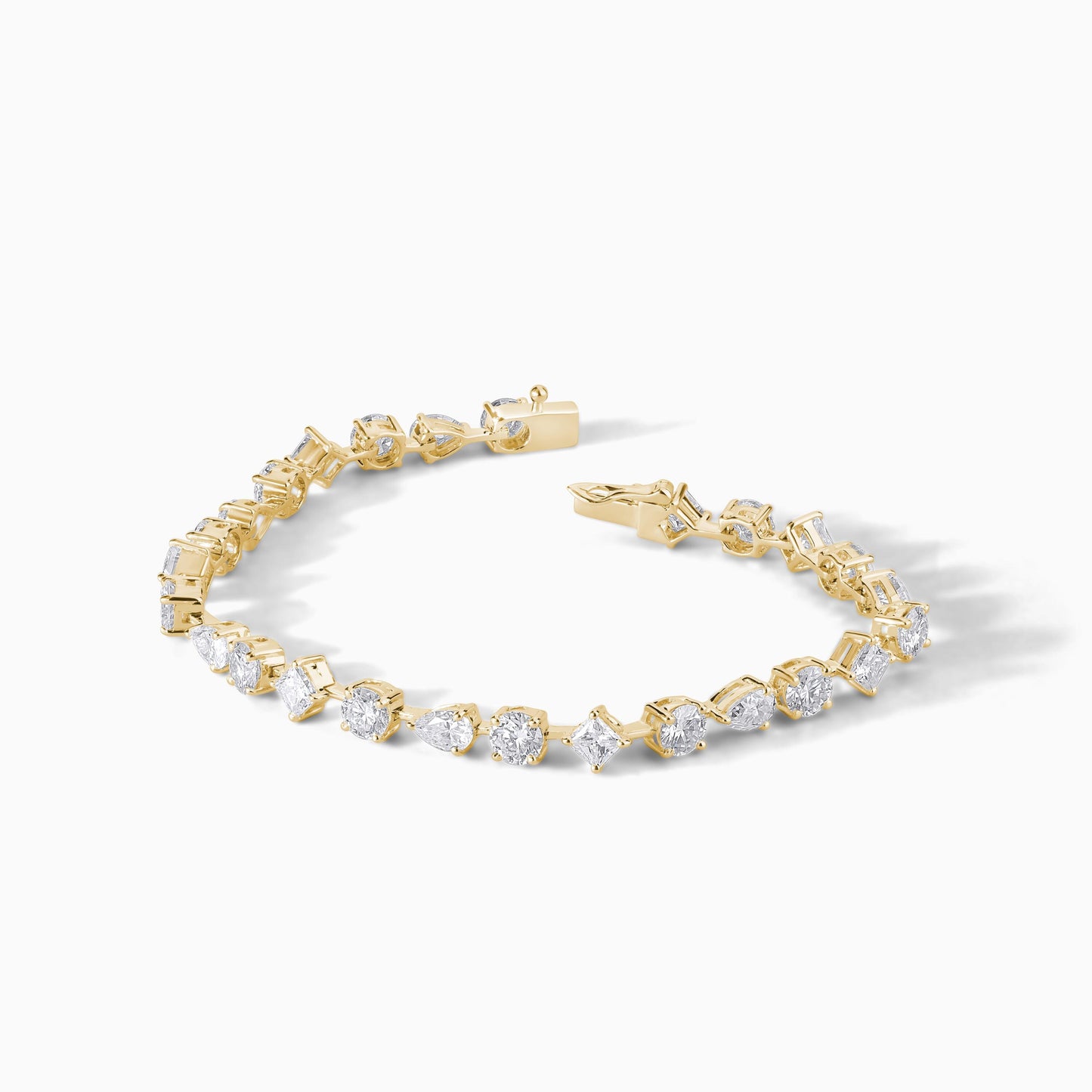 Moissanite Tennis Bracelet: Sterling Silver, Diamond Alternative, Bridal Jewelry