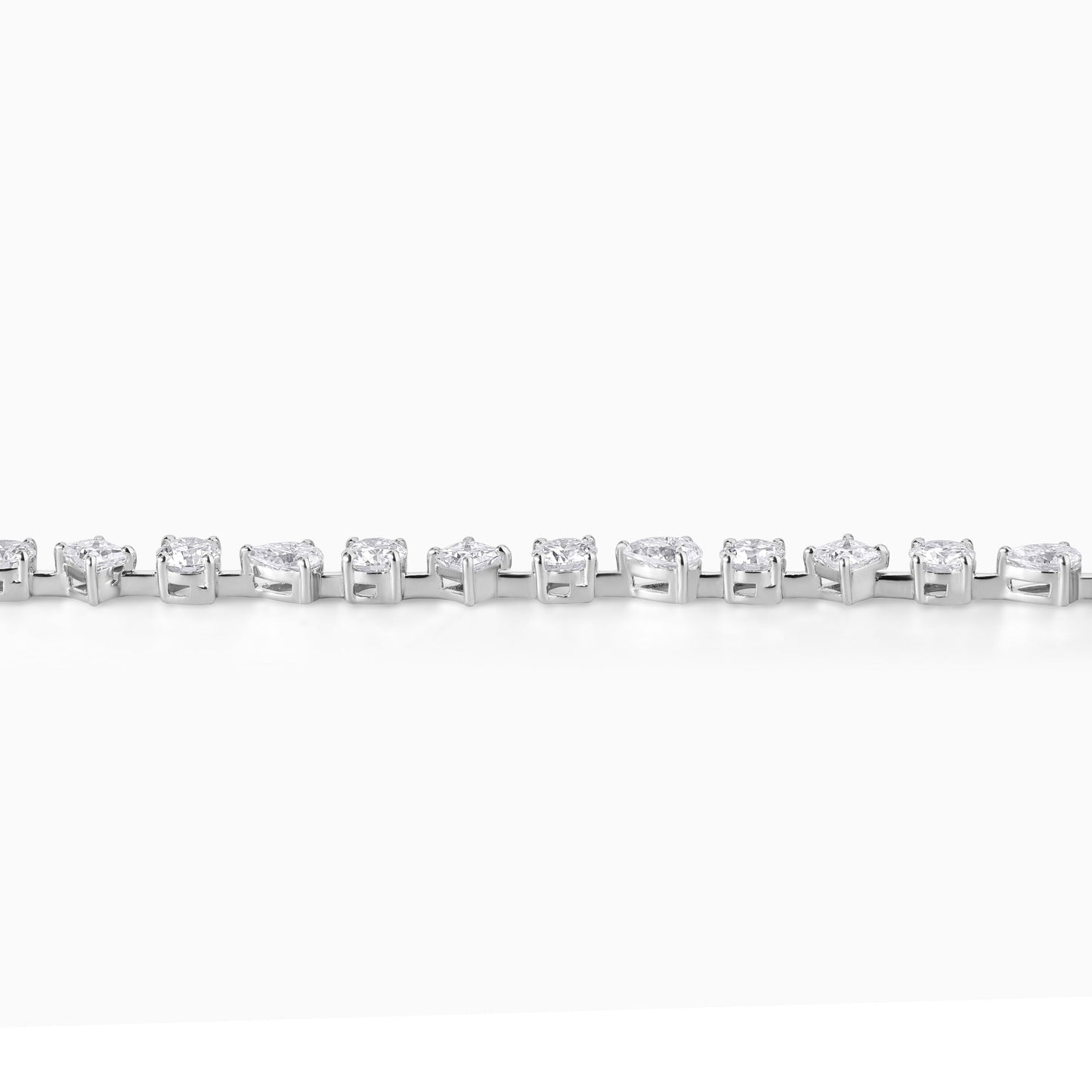 Moissanite Tennis Bracelet: Sterling Silver, Diamond Alternative, Bridal Jewelry