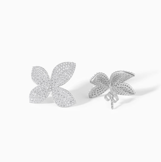 Sterling Silver Earring Push Back Closure Jewelry Bridal Accessory