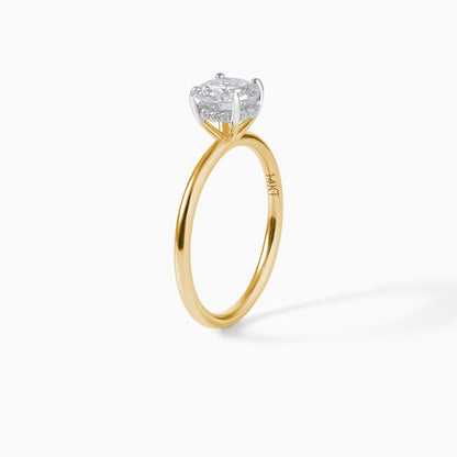 Moissanite Engagement Ring Sterling Silver Round Cut Stone Diamond Alternative Bridal Jewelry Wedding Band Anniversary Gift Elegant Design